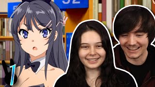 Rascal Does Not Dream Of Bunny Girl Senpai Ep 1 Reaction and Review [upl. by Delorenzo]