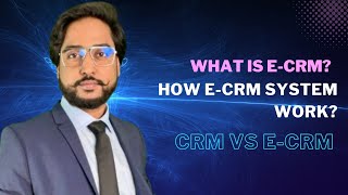 What is eCRM Difference Between CRM and ECRM [upl. by Diver]