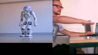 Leap Motion With Nao [upl. by Tildy]