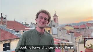 French star oboist Gabriel Pidoux says hello to the Hong Kong audience [upl. by Enaid]