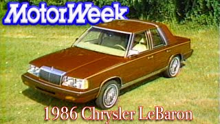 1986 Chrysler LeBaron  Retro Review [upl. by Anbul130]