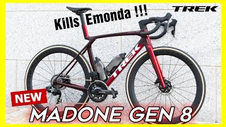 First look  Trek Madone gen 8  looks the same as gen 7 but its totally different [upl. by Niveek]