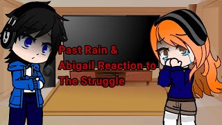 Past Rain amp Abigail Reaction to the struggleRainimatorGacha Club [upl. by Osborn662]