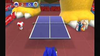 Mario and Sonic at the Olympics Table Tennis Event 33 [upl. by Wartow]