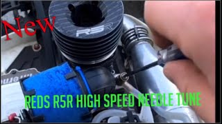 tuning the high speed needle on your nitro engine REDS R5r  kyosho inferno mp9 tki4 [upl. by Abelard]