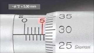 ¿Como leer el micrómetro en milímetros [upl. by Nywrad4]