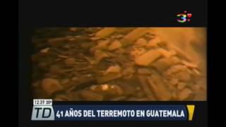 41 años del terremoto en Guatemala [upl. by Mosa]