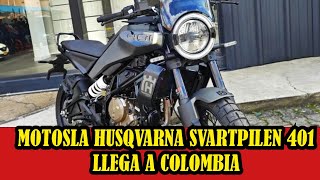 La Husqvarna Svartpilen 401 llega a Colombia la moto soñada por los amantes de la Cruiser [upl. by Iah567]