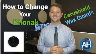 How to Change Your Phonak Cerushield Wax Guards [upl. by Ahsatak]