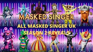 All Masked Singer UK Reveals Season 2 [upl. by Issor]