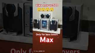 aiwa nsxvc520 viralvideo autosound audiosystem musiclovers soundauto speaker soundsystem [upl. by Mloclam]