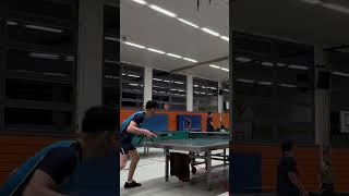 Dignics 80 Backhand topspin parallel [upl. by Dranyar765]