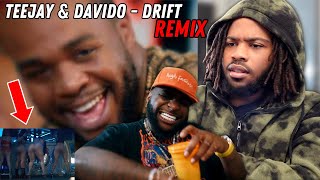 Teejay amp Davido  Drift Remix Official Music Video REACTION [upl. by Kironde2]