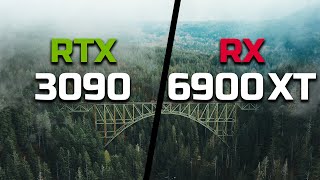 RTX 3090 vs RX 6900 XT  Test in 9 Games [upl. by Shaw935]