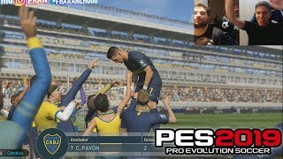 EL PRIMER PARTIDO DE PES 2019  PENALES  FRAN MG [upl. by Weiser357]