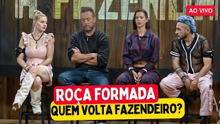 💥A FAZENDA 16 ao vivo FORMAÇÃO DA ROÇA EM A FAZENDA 16 VOTAÇÃO AO VIVO [upl. by Tamra551]