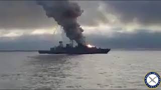 Missiles Explodes Over German Frigate [upl. by Adnaw]