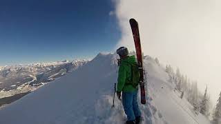 February 9 2018 Kicking Horse BC [upl. by Nylhtak]