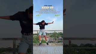 Keep Up Tiktok Dance Tutorial Slow and Mirrored [upl. by Lamrej]