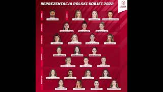 Reprezentacja Polski Kobiet 2022 [upl. by Verile]