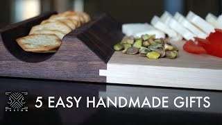 5 Easy Woodworking Projects You Can Make For Holiday Gifts [upl. by Thacker]