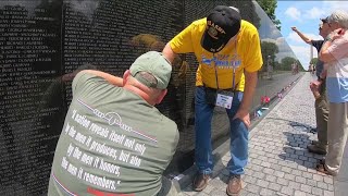 The emotions just overflowing Vietnam veterans find closure healing with Honor Flight [upl. by Thacker]