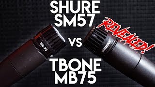 Shure SM57 vs TBone MB75  Revealed [upl. by Cenac]