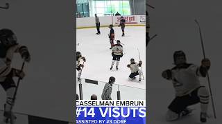 2nd Goal 14 Visutski semifinal vs Flyers  Orangeville Fall Classic hockey [upl. by Llehcor843]