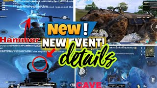 BGMI SMALL EVENT NEW DETAILS 35 BIGGEST UPDATE IS HERE  GLACIER DRAGON amp GLACIER SECRET CAVE [upl. by Okime]