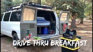 Temporary Van Life breakfast [upl. by Redla]