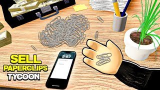 Roblox Experience  📎 Sell paperclips to RULE THE WORLD 🌎✨  Basic Overview [upl. by Oecam49]