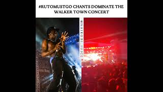 Rutomustgo Chants Dominate the Walker Town concert Rema live concert in Kenya nairobijuice [upl. by Eshman]