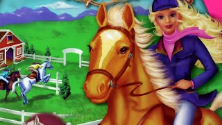 Barbie Riding Club  Barbie Adventures 🐎 1998 PC game [upl. by Zeidman339]