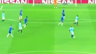 Vincent Kompanys Goal Man City Vs Leicester City 1 0 [upl. by Kloman830]