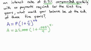 Compound Interest  quarterly [upl. by Grishilde]