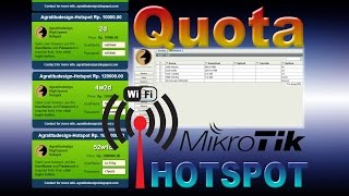 Management Quota Bandwidth User Manager Hotspot Mikrotik amp Voucher Design [upl. by Ahse859]