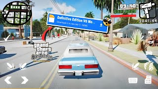 Transform your GTA SA Definitive Edition v6 Graphics mod pack for android 2024 [upl. by Anialeh697]