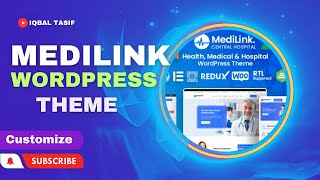 Medilink Health Medical WordPress Theme [upl. by Schofield]