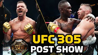 UFC 305 Du Plessis vs Adesanya LIVE PostFight Show  MMA Fighting [upl. by Novaj]