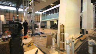 Samsung Exhibition Build  Time Lapse [upl. by Jandy]