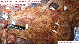 HOW TO COOK THE BEST COWS HEAD [upl. by Ahsital]