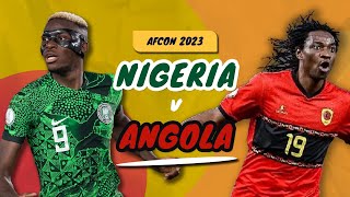 Super Eagles 🇳🇬 take on the freescoring Palancas Negras of Angola 🇦🇴 [upl. by Aerdnaxela]