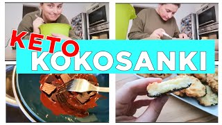 Aga piecze Keto Kokosanki  niskokaloryczne ciastka [upl. by Joyce]