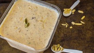 Dates and Nuts Kheer  Sugar Free Dessert [upl. by Tuneberg]