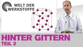 Die Welt der Werkstoffe Hinter Gittern Teil 2 Gittertypen und Gitterfehler [upl. by Imoin710]