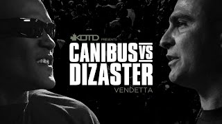 KOTD  Rap Battle  Canibus vs Dizaster  CoHosted by DJ Skee  Vendetta [upl. by Elconin]