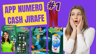 Cash Giraffe✅aplicacion para ganar dinero a paypal💸app pagando con cupones amazon aliexpress netflix [upl. by Lucius]