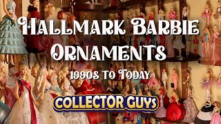 Barbie Hallmark Ornaments I Collector Guys [upl. by Yadrahs]