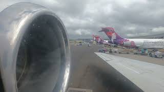 Hawaiian 717200 Pushback and Engine Startup [upl. by Aiela]