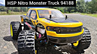 Fixing My HSP Nitro Monster Truck 94188 And Give It A Test Run [upl. by Guinevere]